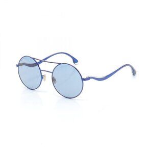 JIMMY CHOO sunglasses MAELLE S Metal Plastic Blue Clear NEW Women